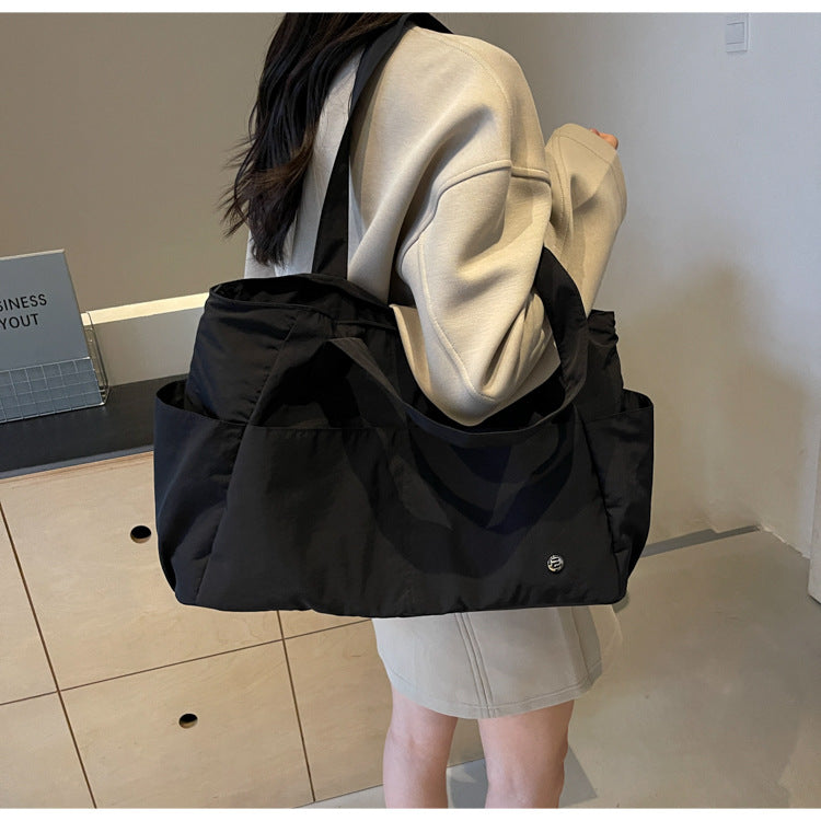 Xaviera bolsa feminina saco com alca transversal tiracolo super leve resistente impermeável XV-2412