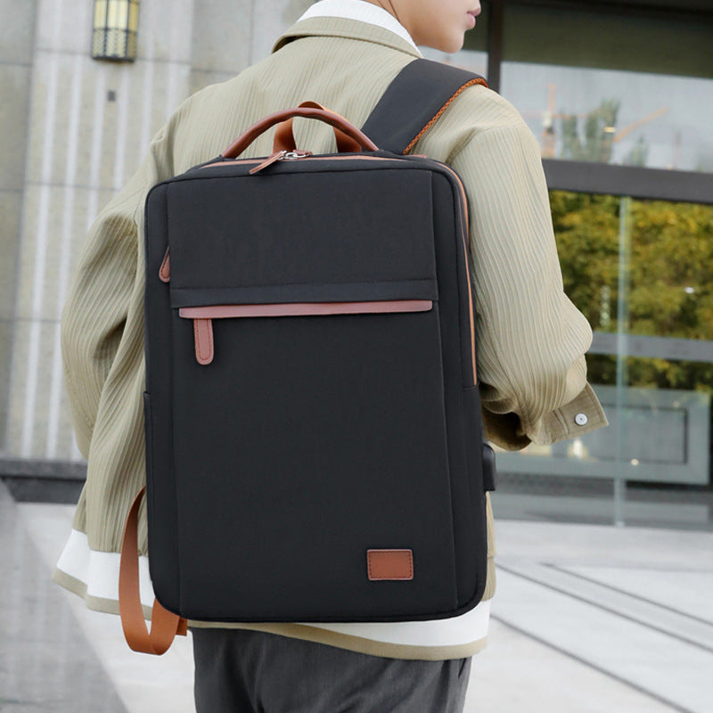 Xaviera Bolsa Mochila feminina nylon Impermeável laptop XV-2436