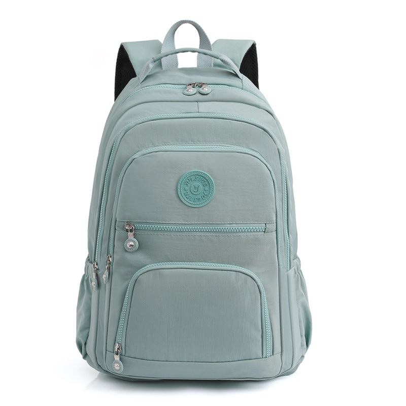 Xaviera Bolsa Mochila feminina grande impermeável nylon vários compartimentos leve com Bolso Antifurto e Espaço para NotebookXV-2418