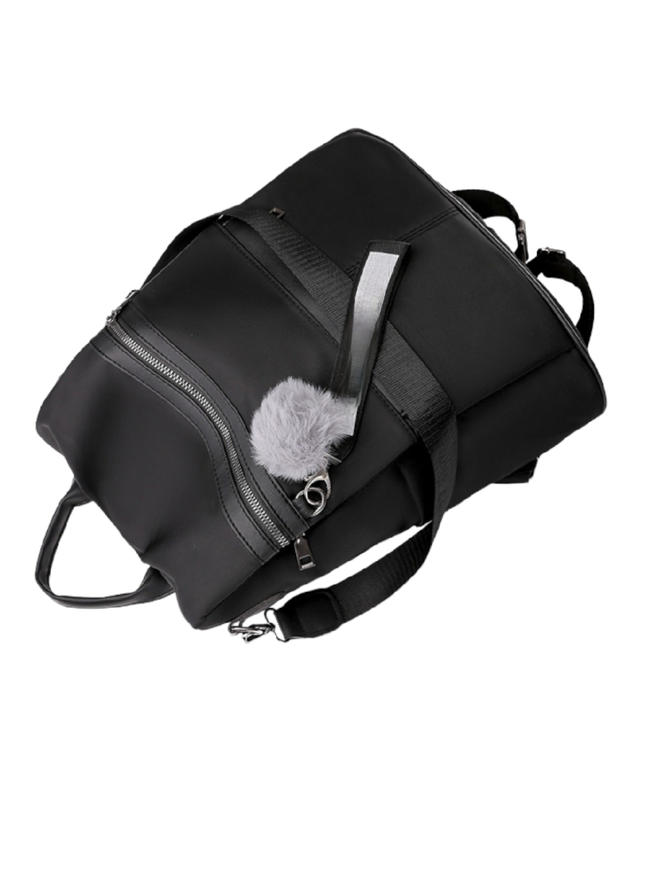 Mochila feminina casual anti furto vira bolsa XV-123