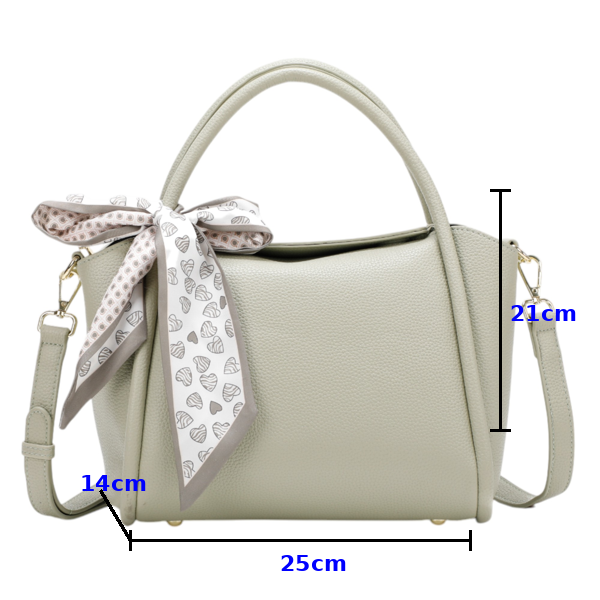 Bolsa Feminina Xaviera WX-1616 com Laço de Lenço e Espaço Interno Amplo