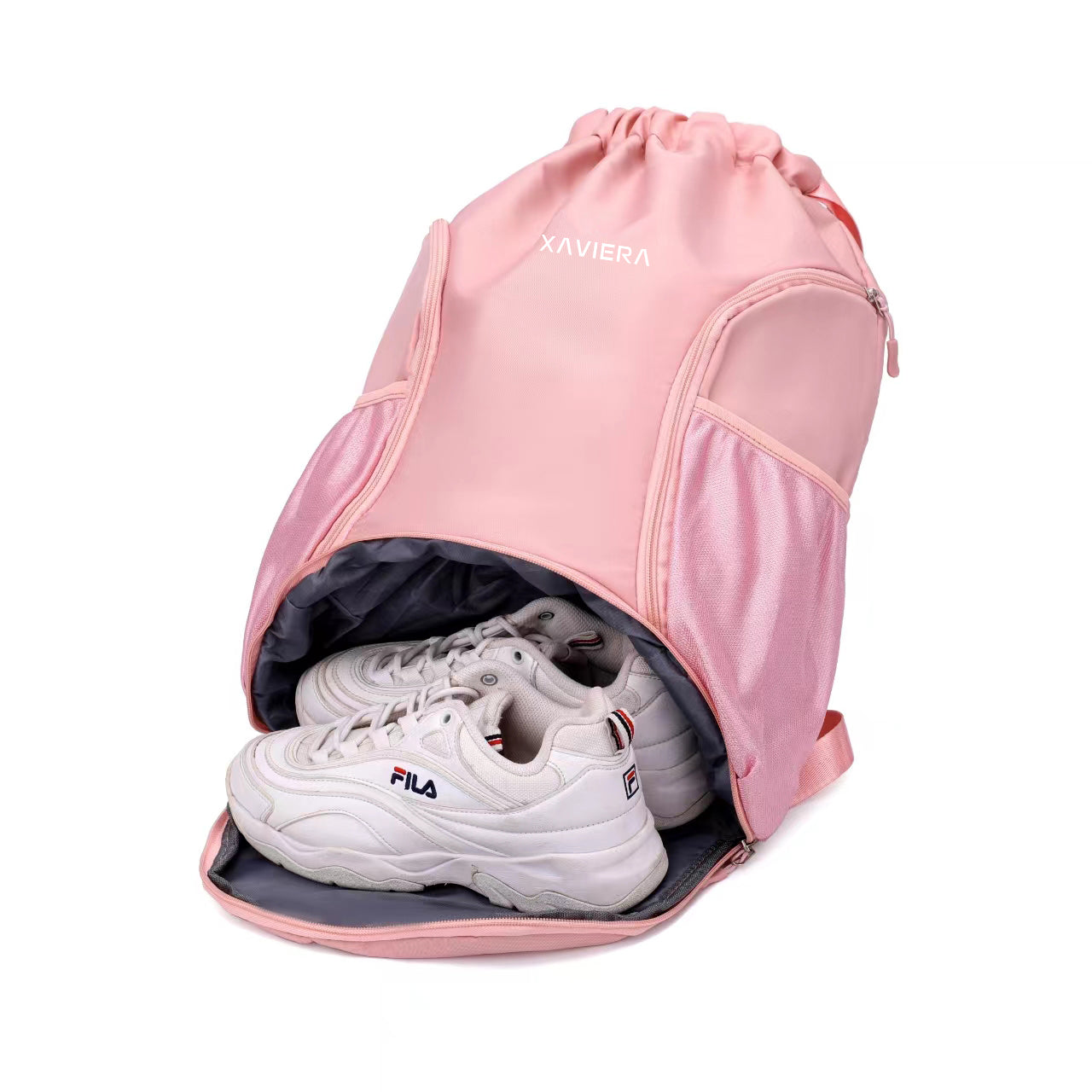 Xaviera Bolsa mochila esportiva fitness academia leve nylon impermeavel a prova da agua XV-257