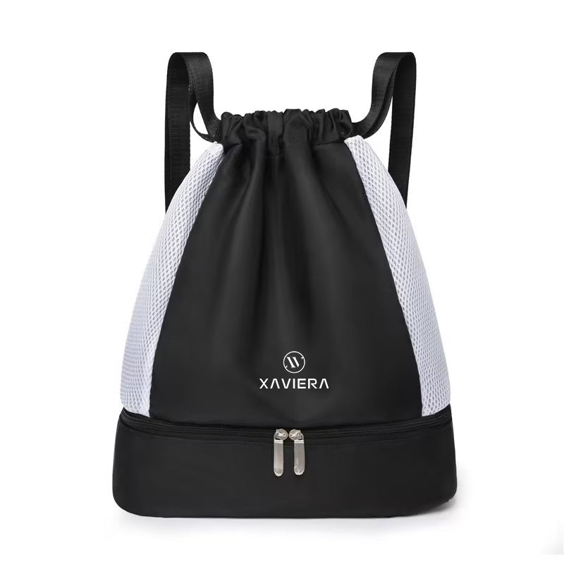 Xaviera Bolsa mochila esportiva fitness academia leve nylon impermeavel a prova da agua XV-258