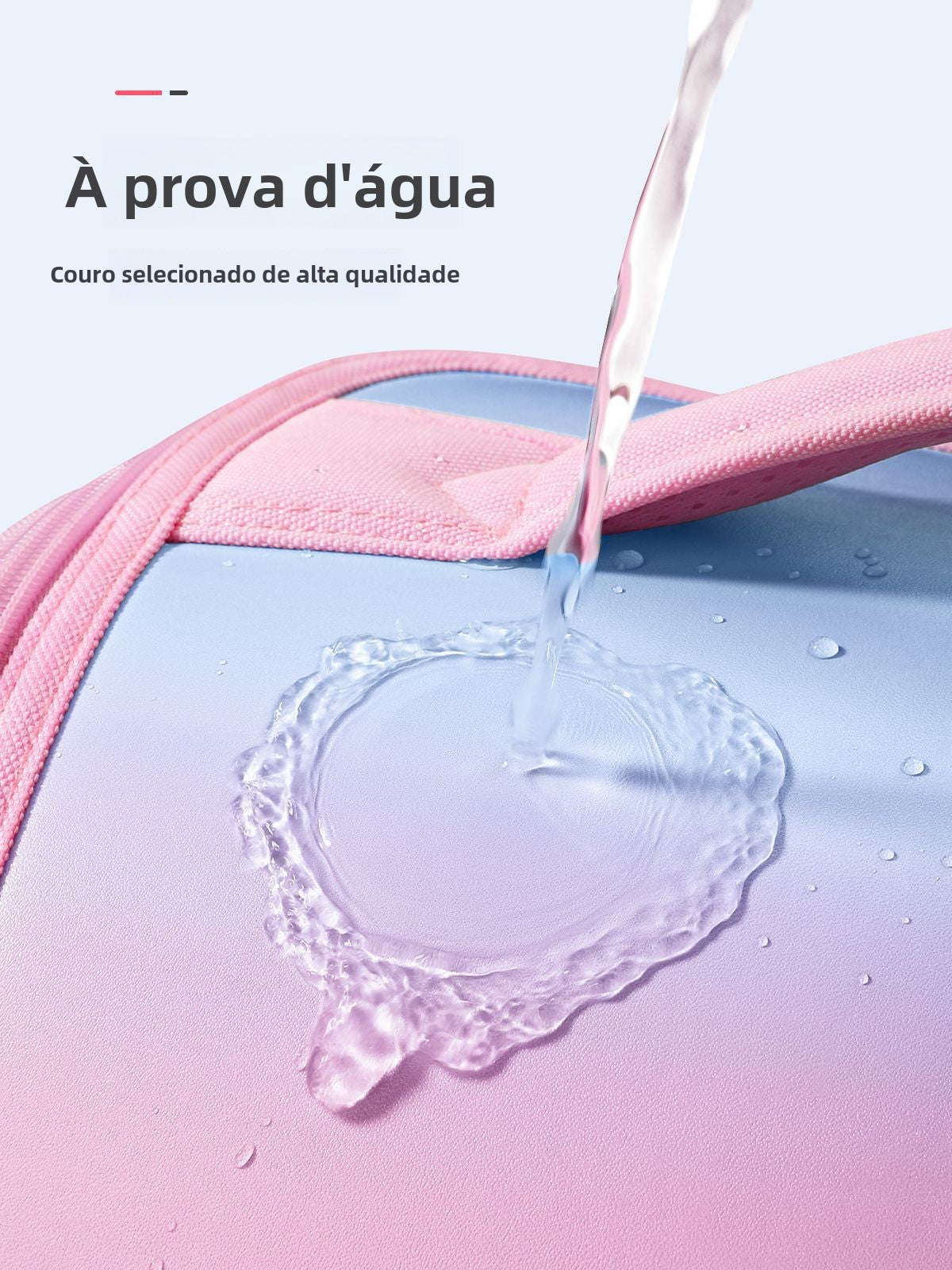 Mochila feminina escolar de grande capacidade impermeável Q584