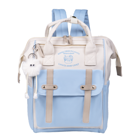 Mochila feminina escolar casual maternidade  Multifuncional - Estilo Fofo e Versátil com pingente de grande capacidade impermeável XV-2419