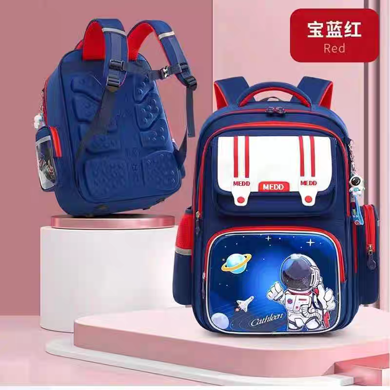 Mochila escolar infantil astronauta leve impermeavel Alta capacidade XV-2426