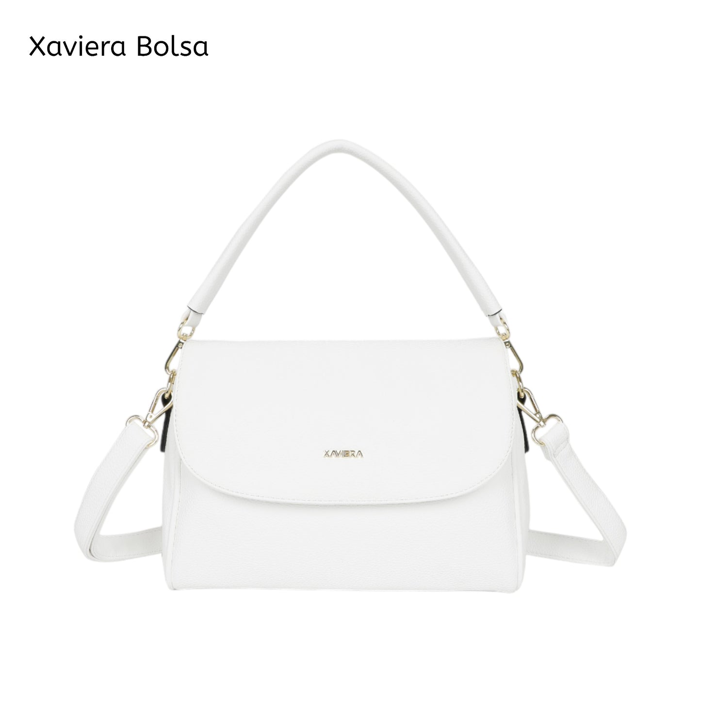 Bolsa Feminina Estruturada WX-1610 com Tampa Elegante
