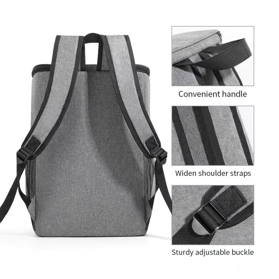 Mochila Térmica XV-2428 23L Impermeável e Reforçada