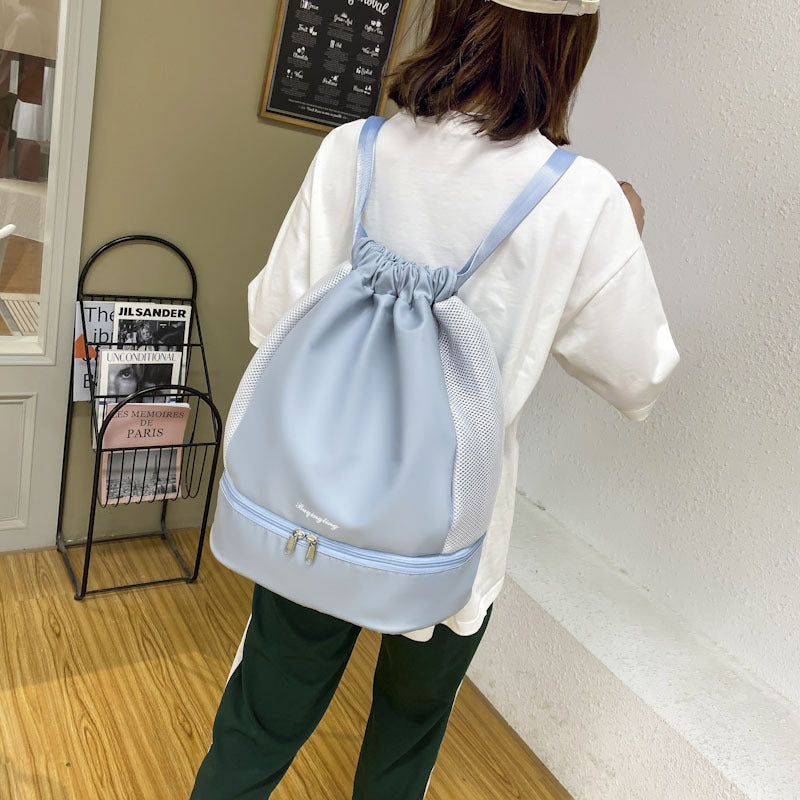 Xaviera Bolsa mochila esportiva fitness academia leve nylon impermeavel a prova da agua XV-258