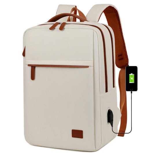 Xaviera Bolsa Mochila feminina nylon Impermeável laptop XV-2436