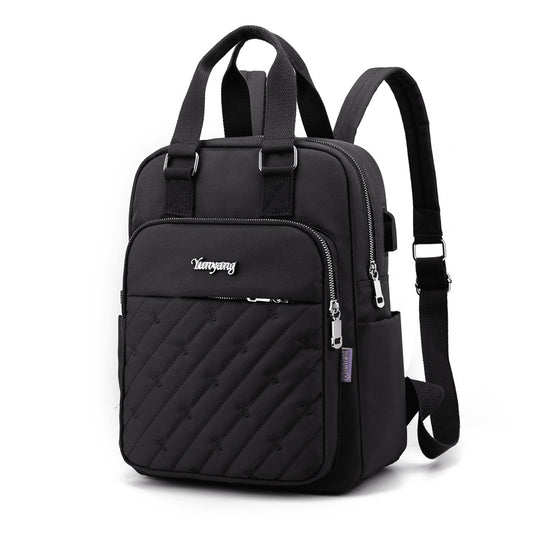 Xaviera Bolsa Mochila Feminina nylon impermeável XV-2416