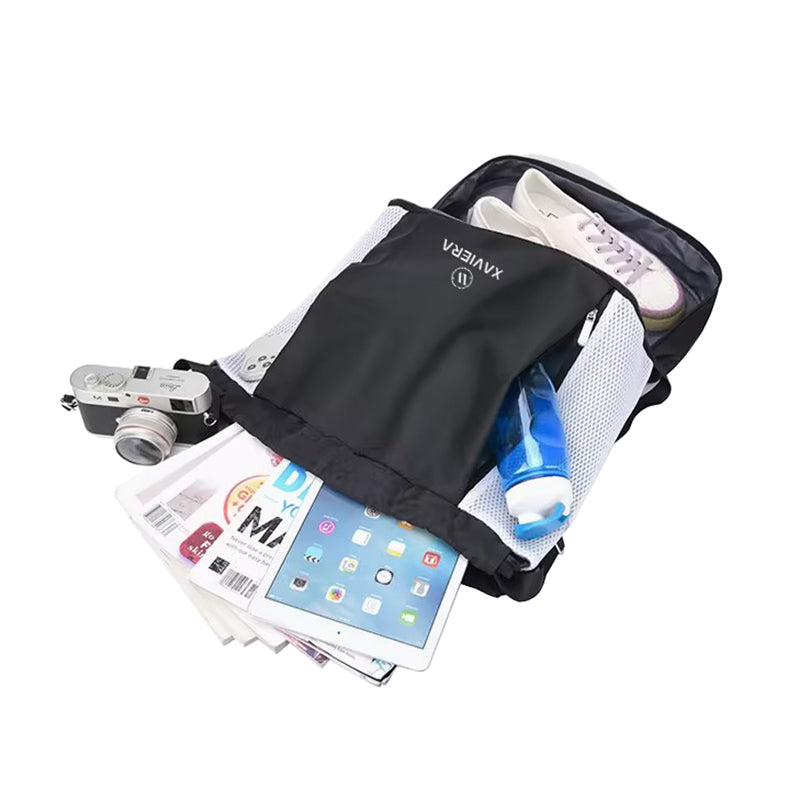 Xaviera Bolsa mochila esportiva fitness academia leve nylon impermeavel a prova da agua XV-258
